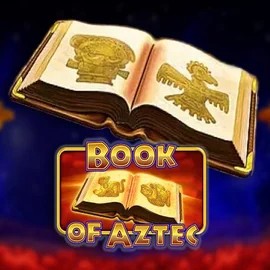 Logo of Book of Aztec from Amatic Industries at Iris Casino