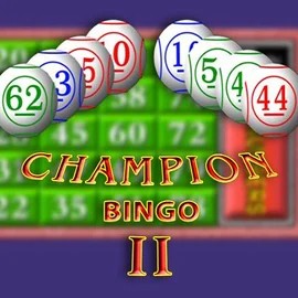 Champion Bingo II slot logo by FBM at Iris CasinoChampion Bingo II