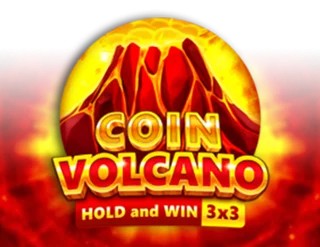 Logo of Coin Volcano from 3 Oaks Gaming at Iris Casino