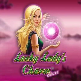Lucky Ladys Charm Deluxe slot logo by Greentube at Iris Casino