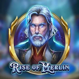 Slots logo of Rise of Merlin from Play'n GO at Iris Casino