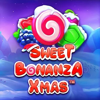 Sweet Bonanza Xmas Slot by Pragmatic Play, showcased at irisscasino.de – game logo