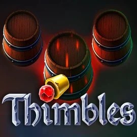 Thimbles slot logo by Evoplay at Iris CasinoThimbles